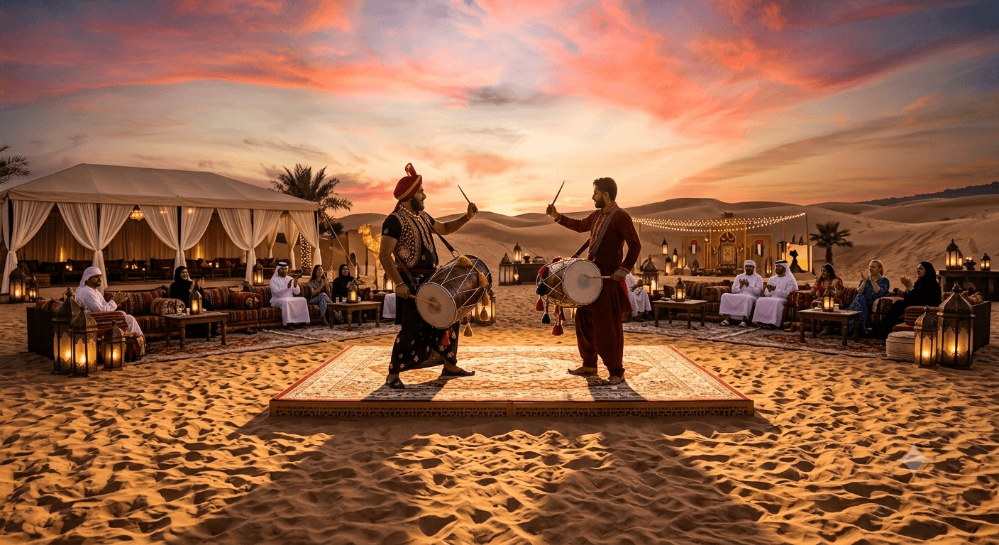 Desert Wedding Performance